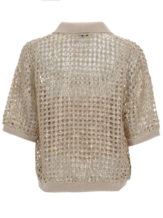  브루넬로 쿠치넬리 반팔 티셔츠 MCBR11805 C3999 BEIGE - BRUNELLO CUCINELLI