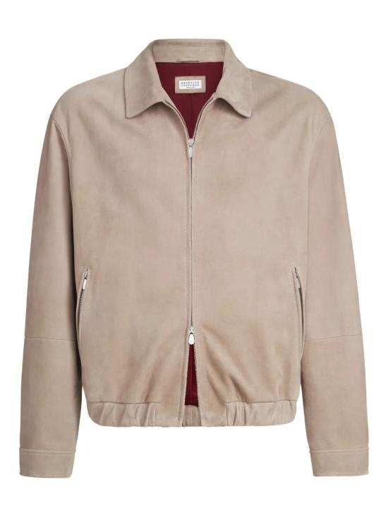  브루넬로 쿠치넬리 컨트리 스웨이드 블루종 MPCAO2071 CZT85 BEIGE