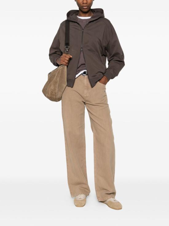  브루넬로 쿠치넬리 집업 스웨트셔츠 MH827FB706 C8589 BROWN - BRUNELLO CUCINELLI