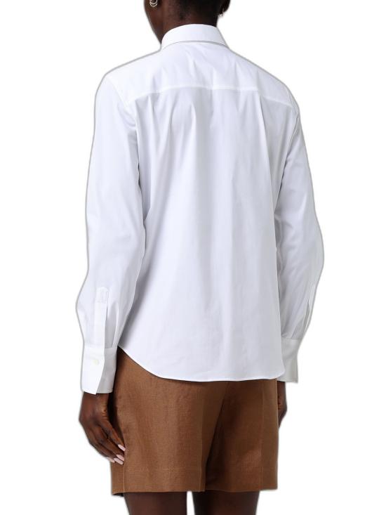  브루넬로 쿠치넬리 모닐리 셔츠 M0091MA606 C159 WHITE - BRUNELLO CUCINELLI