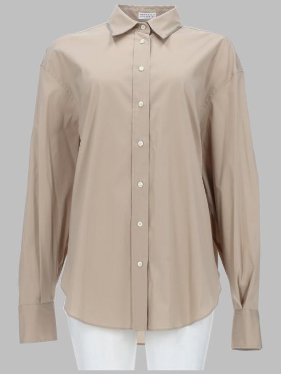  브루넬로 쿠치넬리 셔츠 M0091M1O06 C7498 BEIGE