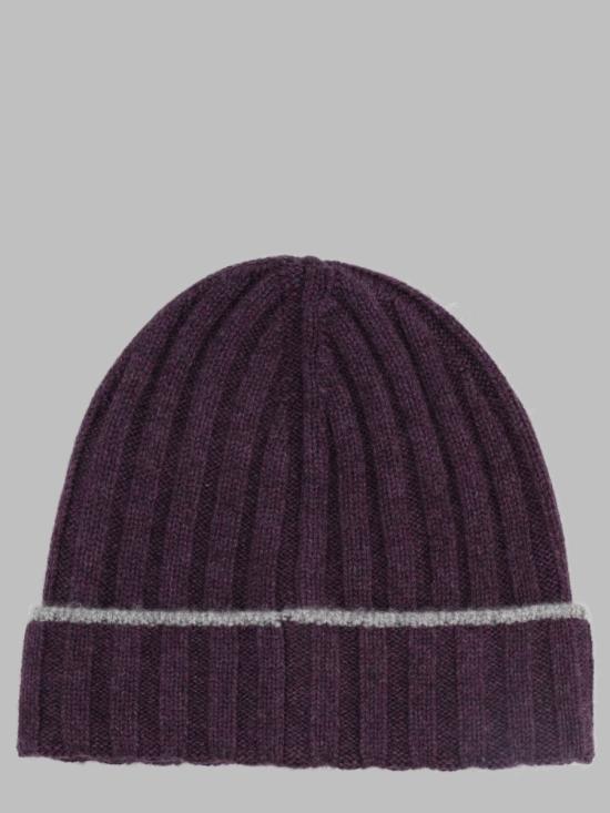 브루넬로 쿠치넬리 모자 M2240900 CLR21 BORDEAUX - BRUNELLO CUCINELLI