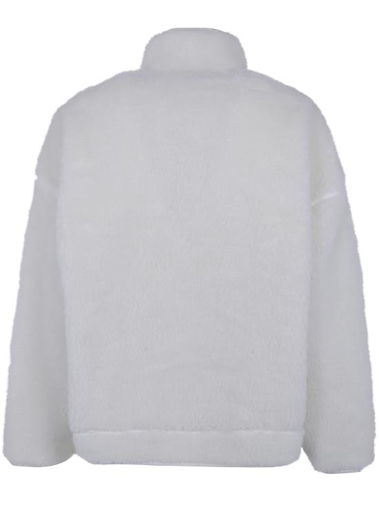 26FW 메종 미하라 야스히로 플리스 집업 봄버 재킷 J17BL751 WHITE - MAISON MIHARA YASUHIRO