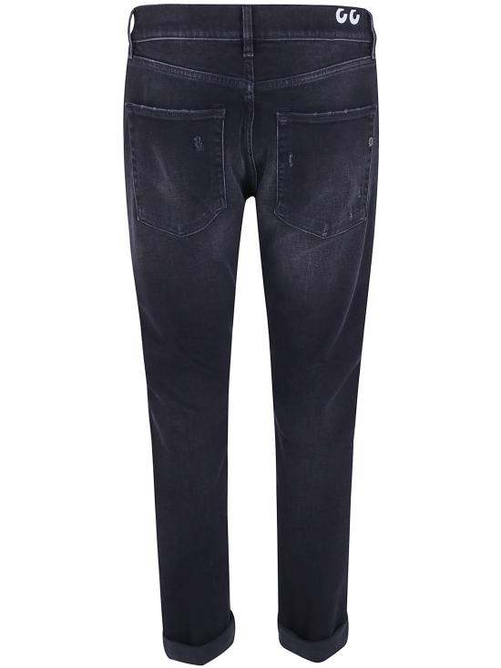 26FW 돈답 데님 팬츠 UP563DS0369UMV8 999 BLACK - DONDUP