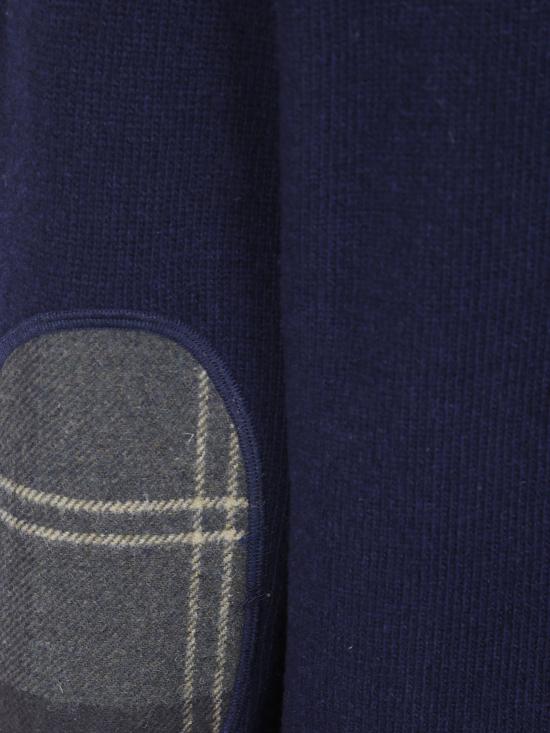 26FW 바버 집업 니트 MKN0837MKN099 NY91 BLUE - BARBOUR