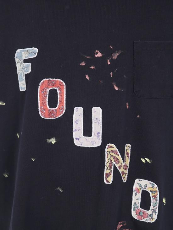 26FW 파운드 반팔 티셔츠 FOFW26TT02012 6362 BLACK - FOUND