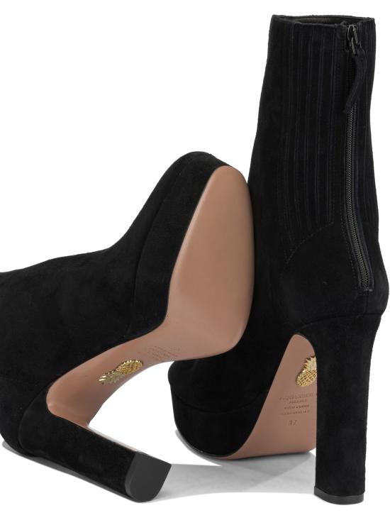 26FW 아쿠아주라 부츠 MIEHIGB0SUE000 BLACK - AQUAZZURA