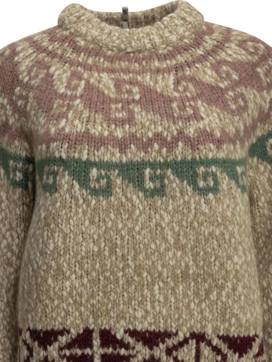  몽클레어 스웨터 9C00007N0696P04 BEIGE - MONCLER