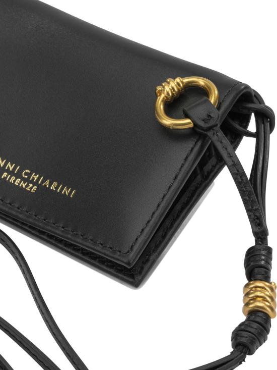 26FW 지아니 끼아리니 지갑 PF5039NAWALLETSNAPPA001NERO BLACK - GIANNI CHIARINI