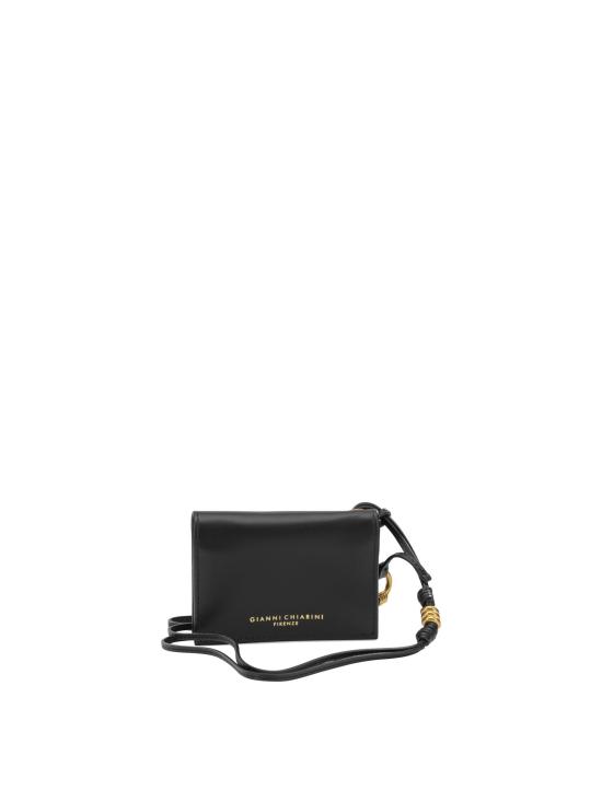 26FW 지아니 끼아리니 지갑 PF5039NAWALLETSNAPPA001NERO BLACK