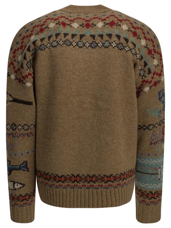 26FW 폴로 랄프로렌 스웨터 710B23902001TANMULTI BROWN - POLO RALPH LAUREN
