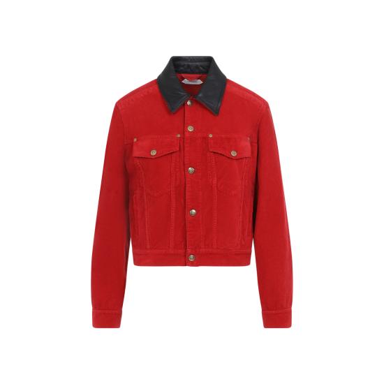 26FW 베르사체 자켓 10267651A191671DA80 RED