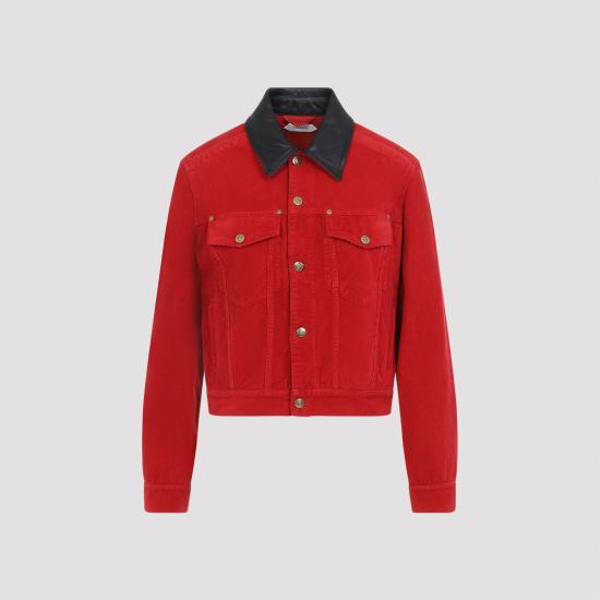 26FW 베르사체 자켓 10267651A191671DA80 RED - VERSACE