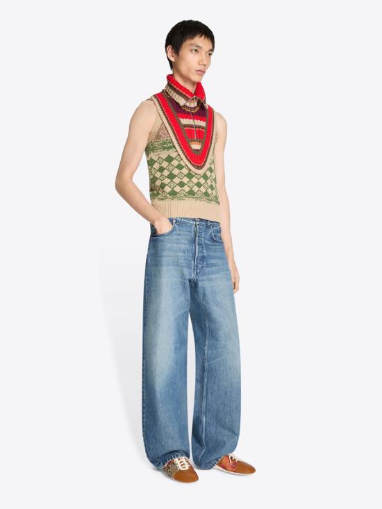 26FW 드리스 반 노튼 데님 팬츠 0209414410 504 BLUE - DRIES VAN NOTEN