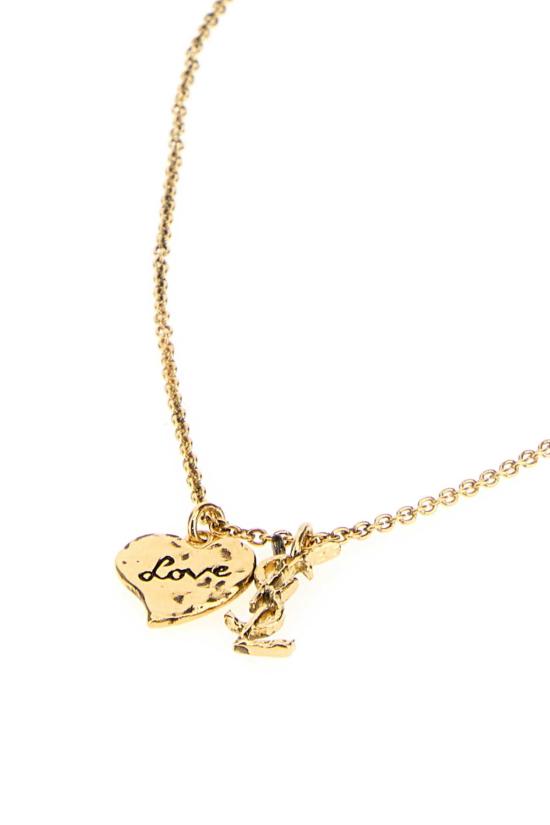 26FW 생로랑 목걸이/팬던트 A009FQY1500 7005 METALLIC - SAINT LAURENT
