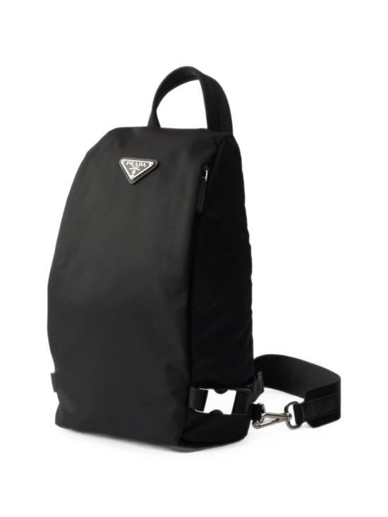 27SS 프라다 리나일론 사피아노 레더 백팩 리나일론 사피아노 레더 백팩 2VZ129VOOO2DMG F0002 BLACK - PRADA