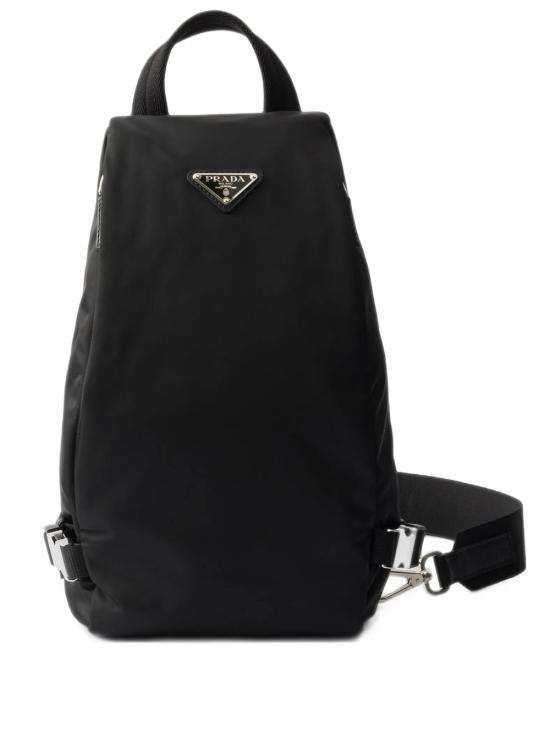 27SS 프라다 리나일론 사피아노 레더 백팩 리나일론 사피아노 레더 백팩 2VZ129VOOO2DMG F0002 BLACK