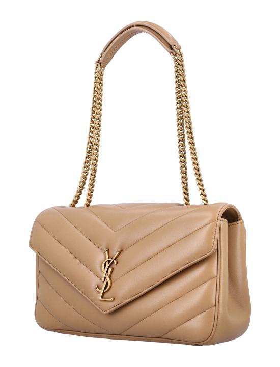 26FW 생로랑 루루 마틀라세 램스킨 미디움 숄더백 801439AAEAX 2357 BEIGE - SAINT LAURENT