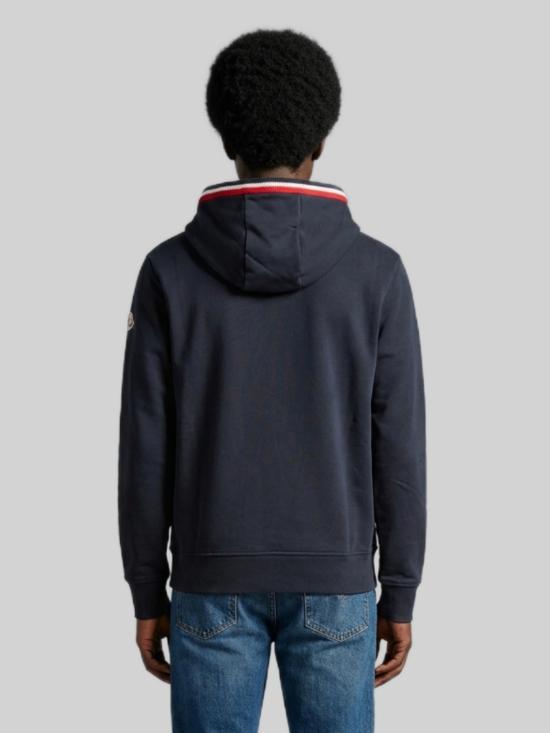 26FW 몽클레어 후드 티셔츠 L20918G0007389B00 778 BLUE - MONCLER