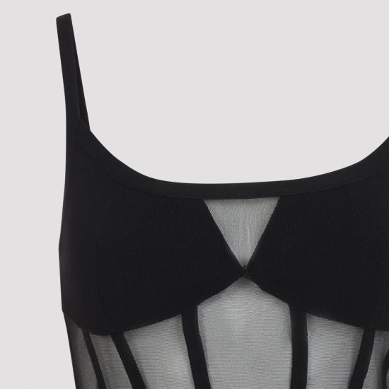 26FW 엘리자베타프랜치 미디 원피스 AM51S67E2 110 BLACK - ELISABETTA FRANCHI