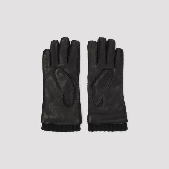 26FW 카날리 장갑 GUA01ZF00035 110 BLACK - CANALI