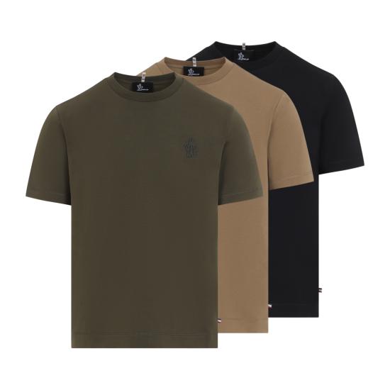 26FW 몽클레어 반팔 티셔츠 L20978C000058790F 3P2 NUDE NEUTRALS