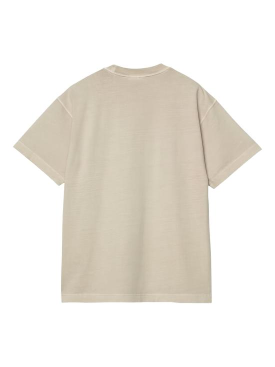 26FW 칼하트 WIP 숏슬리브 비스타 티셔츠 I030780CO 2LPGD WHITE - CARHARTT WIP