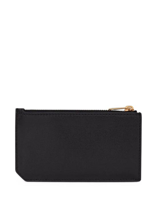 26FW 생로랑 카드지갑 84796202G0W 1000 BLACK - SAINT LAURENT