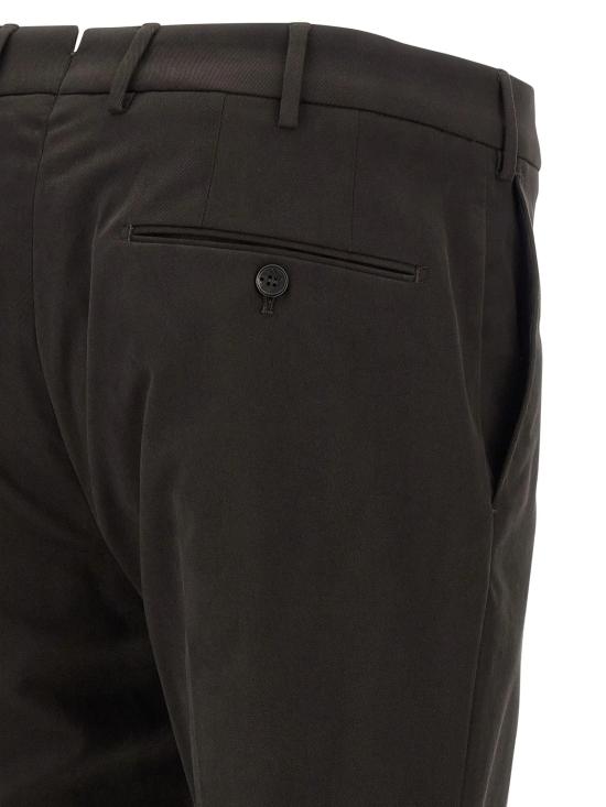 25FW 인코텍스 스트레이트 팬츠 1T008040967 620 Black - INCOTEX