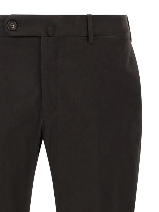 25FW 인코텍스 스트레이트 팬츠 1T008040967 620 Black - INCOTEX