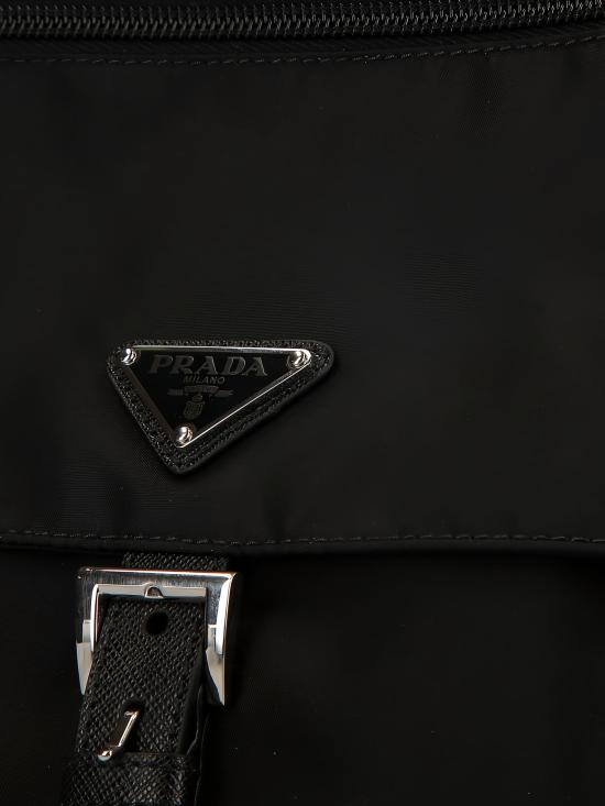 26SS 프라다 삼각로고 리나일론 버클 숄더백 1BD994B1MRV44 F0002 BLACK - PRADA