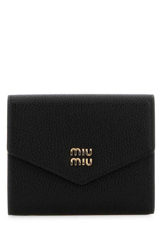 26FW 미우미우 비텔로 다이노 로고 지갑 비텔로 다이노 로고 지갑 5MH040ADT7 F0002 BLACK