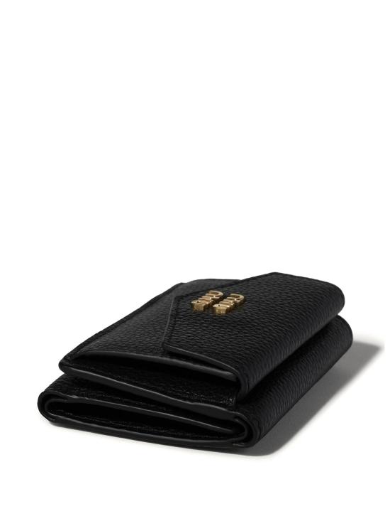 26FW 미우미우 스몰 비텔로 다이노 지갑 스몰 비텔로 다이노 지갑 5MH021ADT7 F0002 BLACK - MIU MIU