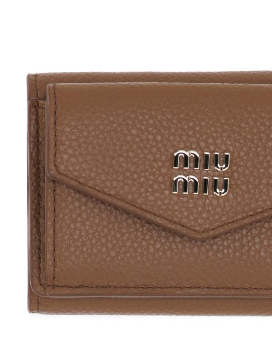 26FW 미우미우 스몰 비텔로 다이노 지갑 스몰 비텔로 다이노 지갑 5MH021ADT7 F0046 BROWN - MIU MIU