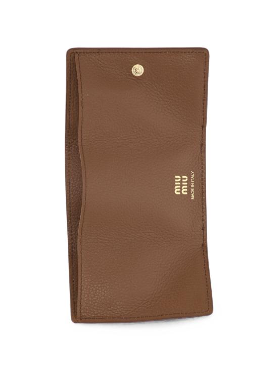 26FW 미우미우 스몰 비텔로 다이노 지갑 스몰 비텔로 다이노 지갑 5MH021ADT7 F0046 BROWN - MIU MIU