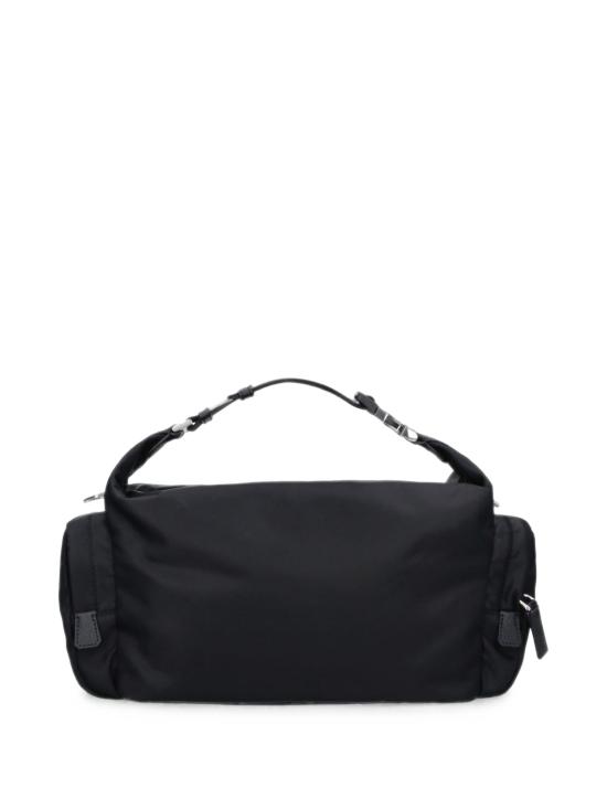 26FW 프라다 리나일론 사피아노 레더 숄더백 리나일론 사피아노 레더 숄더백 2VH213OOO2DMG F0002 BLACK - PRADA