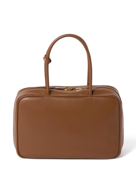 25FW 미우미우 토트백 5BB117MON2CRW F0046 BROWN - MIU MIU
