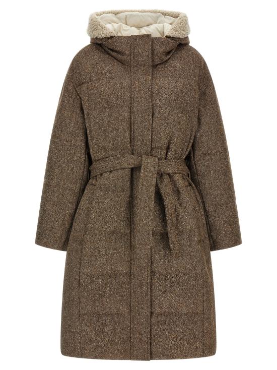 26FW 브루넬로 쿠치넬리 패딩 MD0029607C001 Brown