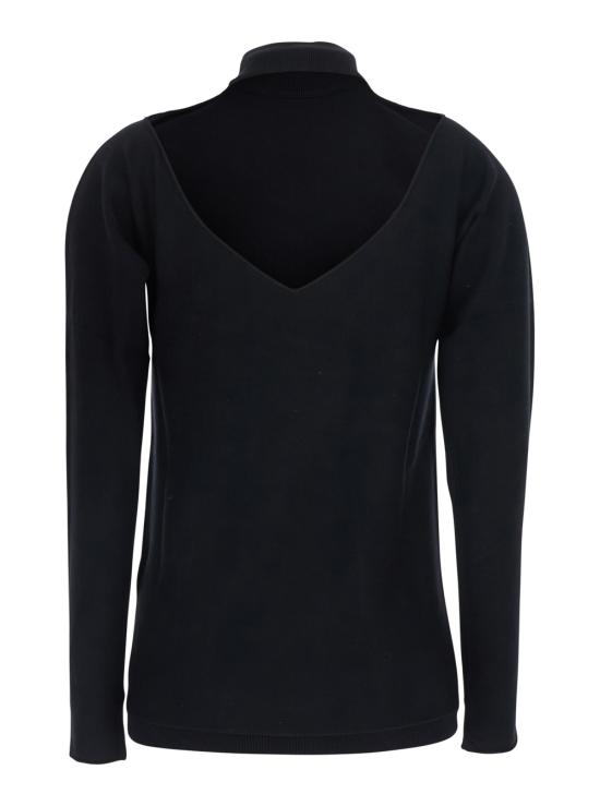 26FW 세미쿠튀르 긴팔 티셔츠 S6WC33Y690 Black - SEMI-COUTURE
