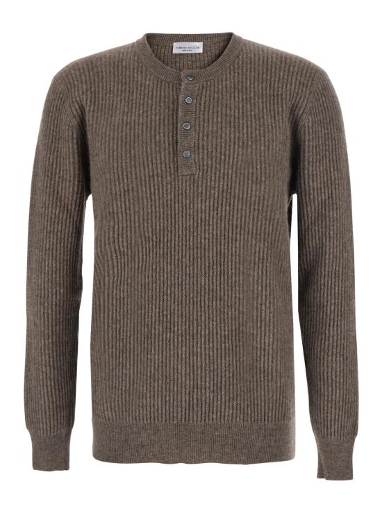 26FW 로베르토 콜리나 긴팔 티셔츠 263MYB3531562 Brown
