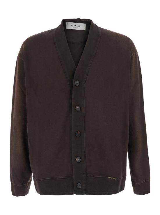 26FW 골든구스 긴팔 티셔츠 GMP02759P00263355265 Brown