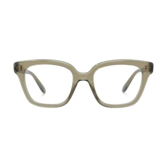  로에베 안경 LW50083 I096 스퀘어 풀림 선글라스 그린 - LOEWE