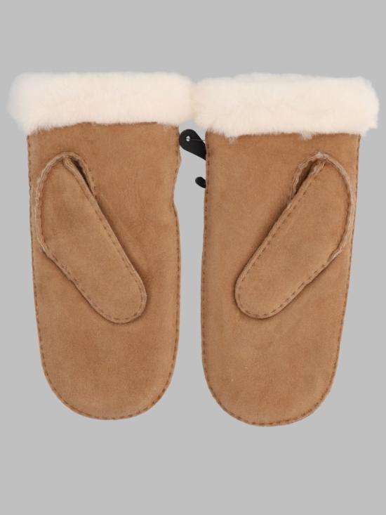 26FW 어그 셔링 자수 미튼 장갑 20932 CHE BEIGE - UGG