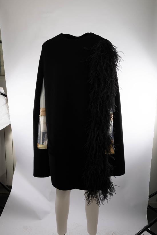 26FW 페데리카 보니파치 코트 KA080P BLK BLACK