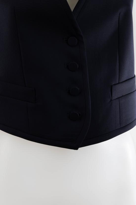 26FW 페데리카 보니파치 베스트 VEST001 BLU - FEDERICA BONIFACI