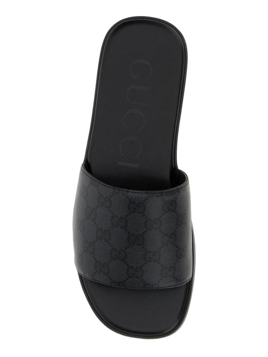 26FW 구찌 GG 로고 슬라이드 샌들 슬리퍼 GG 로고 슬라이드 샌들 슬리퍼 871685 FAF511028 - GUCCI