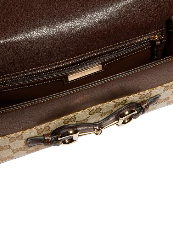 26FW 구찌 홀스빗 리스트레토 미디엄 숄더백 A006KQ FAGGX9651 BEIGE - GUCCI
