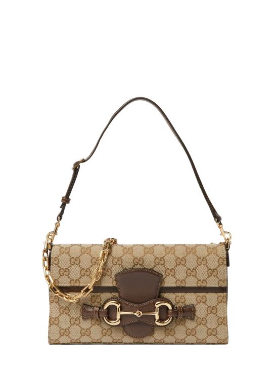 26FW 구찌 홀스빗 리스트레토 미디엄 숄더백 A006KQ FAGGX9651 BEIGE