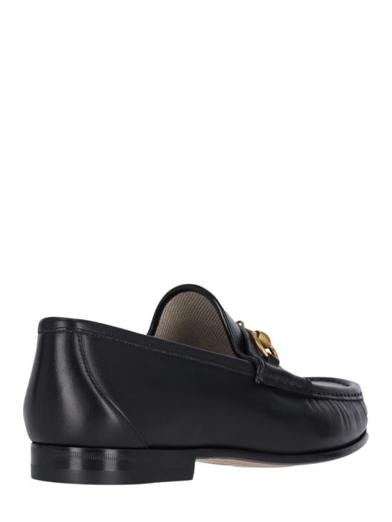 26FW 구찌 1953 홀스빗 레더 로퍼 307929 BLM001000 BLACK - GUCCI