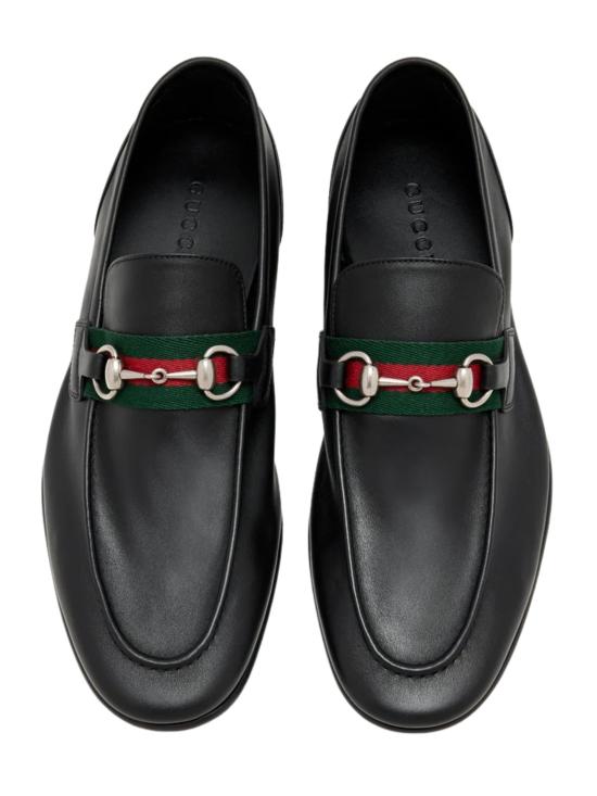 26FW 구찌 코모 홀스빗 레더 로퍼 874936 AAGSM1060 BLACK - GUCCI